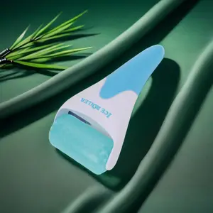Ice roller facial ice head roller cold compress device for massage, lifting, and skin tightening beauty skincare device