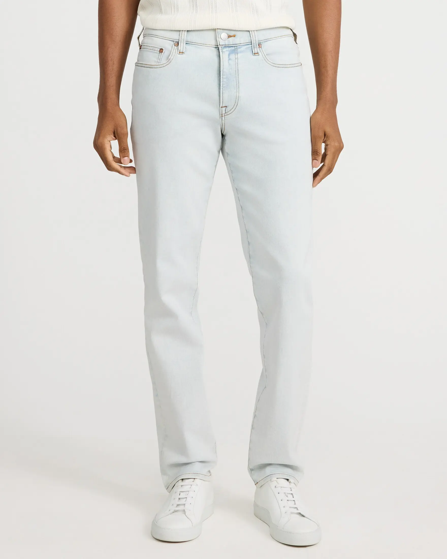 Express Slim Light Wash Hyper Stretch Jeans