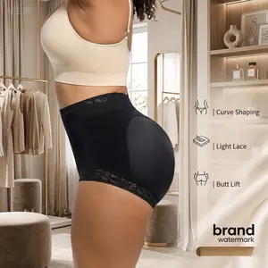 Trending butt-lifting panties for women — padded hip-enhancing shapewear shorts with removable booty pads, seamless lace trim, curve shaping, and light compression for a snatched body; ideal for spring dresses or jeans; outfit inspiration; sizes S–XXXL.