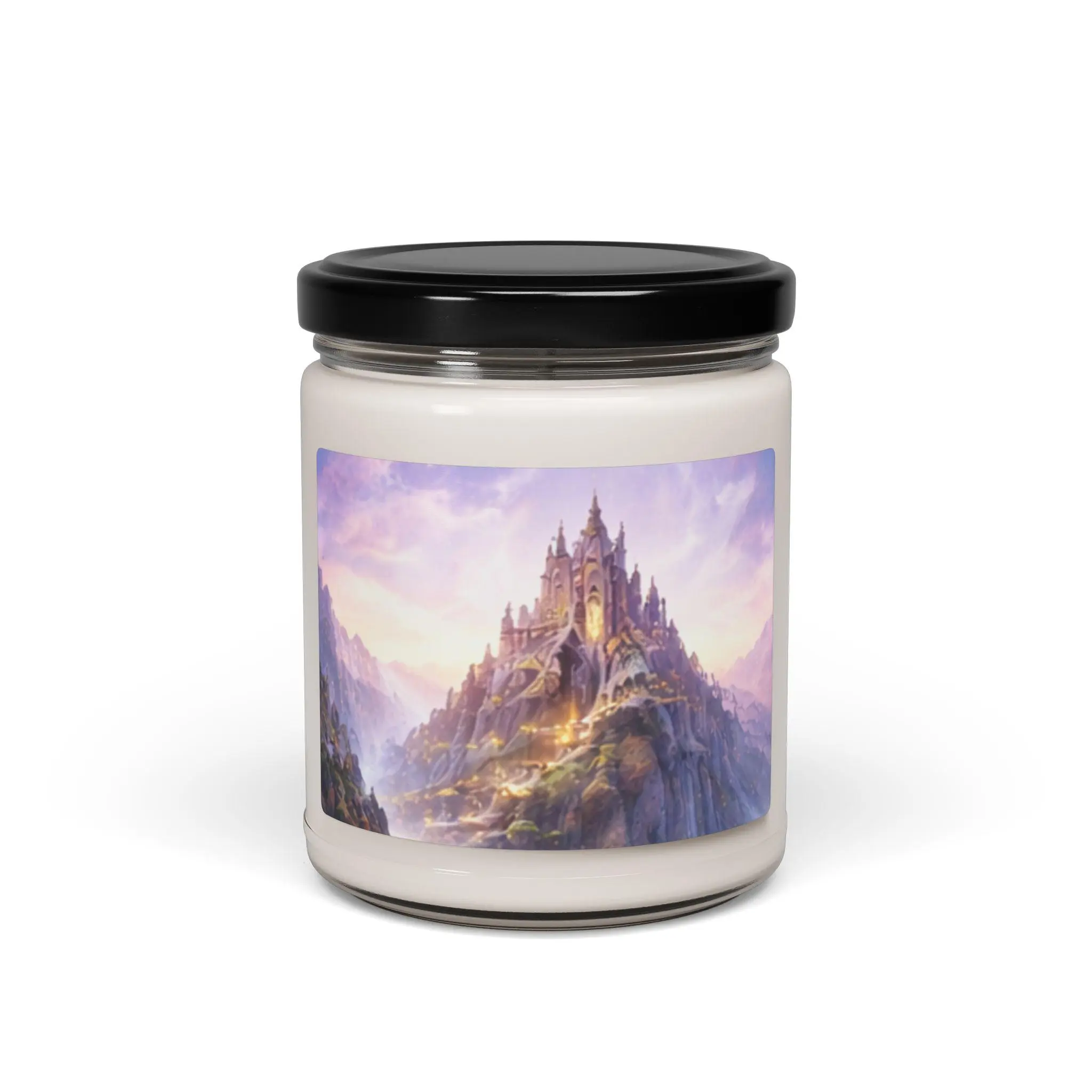 Enchanted Castle Illustration Candle | 9oz Soy Candle
