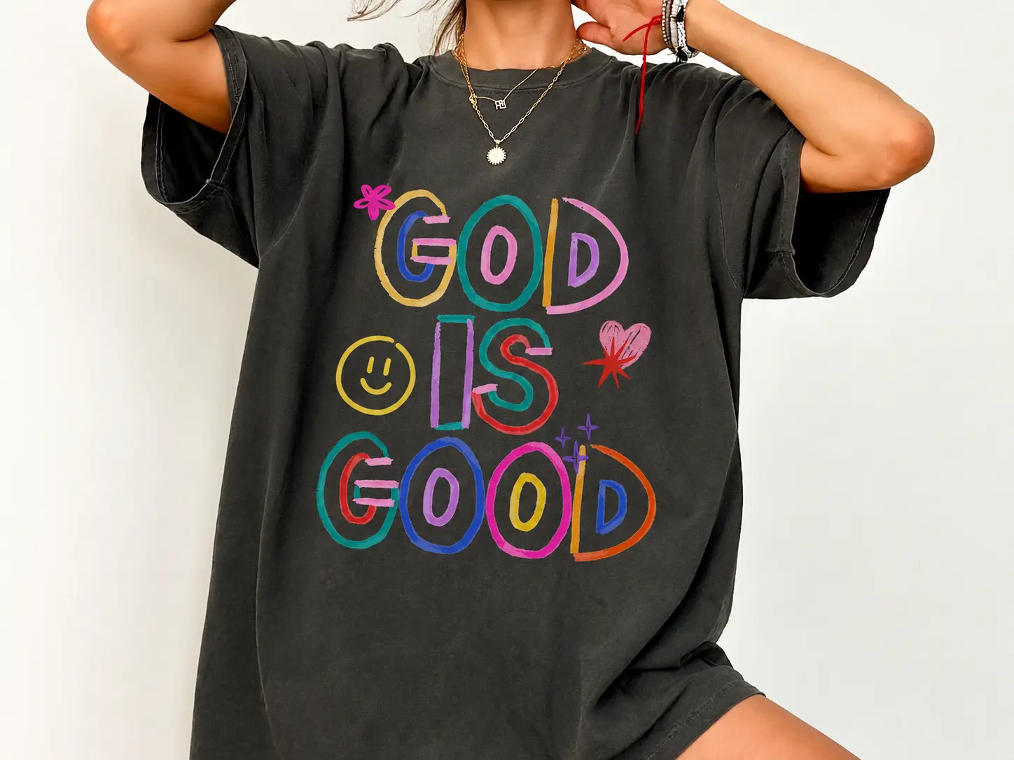God Is Good Christian T-Shirt, Unisex Religious Tee