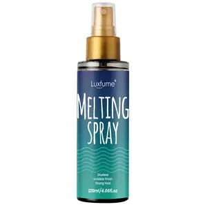 Luxfume Glueless Lace Melting Spray for Invisible Finish Quick Drying Maximum Hold No Residue Perfect for Daily Wig Application Unisex Adult Use Plastic Bottle Gel Haircare Lightweight Flawless Frizz Smooth Styling Mousse Wavy Edge Control Wax