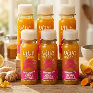Nature’s Purest Defense: 100% Organic Immunity Shot with Vitamin C & Turmeric