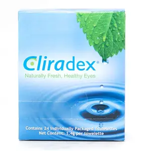 Towelettes - Natural Face, Eyelash & Eyelid Cleanser - Wipes for Demodex, Blepharitis, MGD, and Red Irritated Eyelids - Enriched with Tea Tree Oil Extract