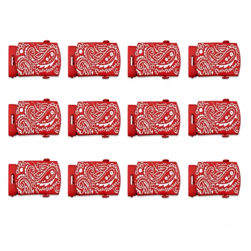 1 Dozen Bandana Buckles for Belts Fashion Accessories Buckle