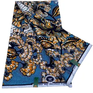 Authentic Grand Super wax 100%Cotton 6yards