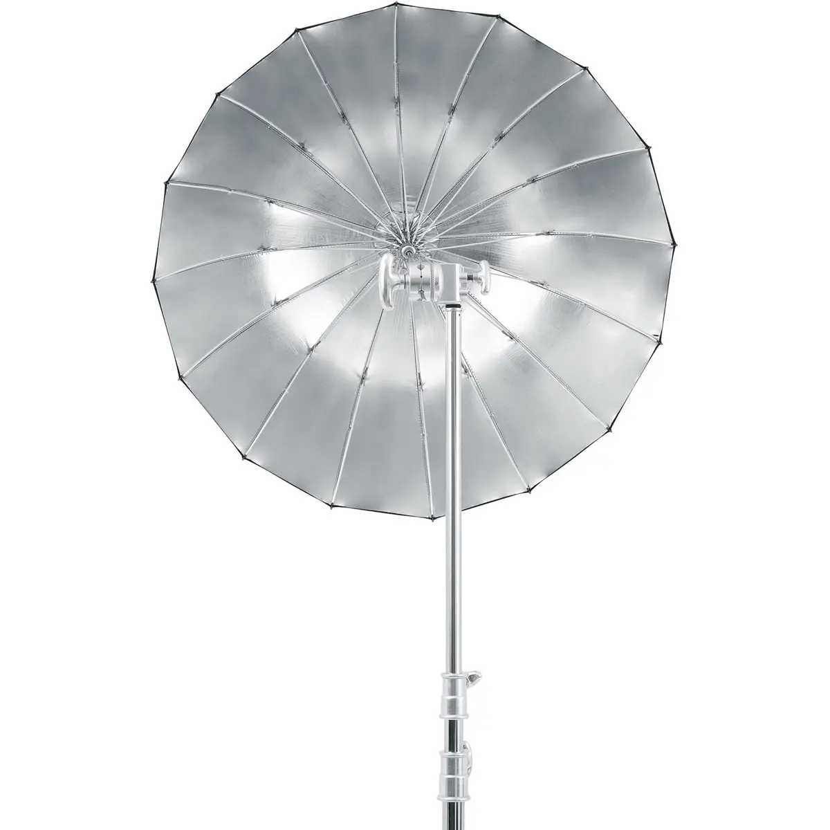Godox 34" Parabolic Umbrella - Silver, Light Modifier with Parabolic Shape for Camera Photography Lighting