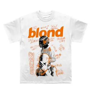Frank Ocean Sketchbook Graphic Tee, Y2K Streetwear T-Shirt, Unisex Crew Neck Tee, Vintage Hip-Hop Graphic, Sports Style, Casual Cotton Fit