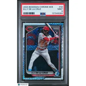 2024 Bowman Chrome Mega Box Elly De La Cruz #42 PSA 9