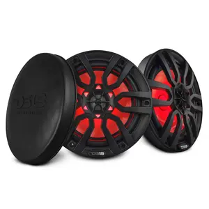 NXL 8" 2-Way Coaxial Marine Speaker with LED RGB Lights | 125W RMS 4-Ohm