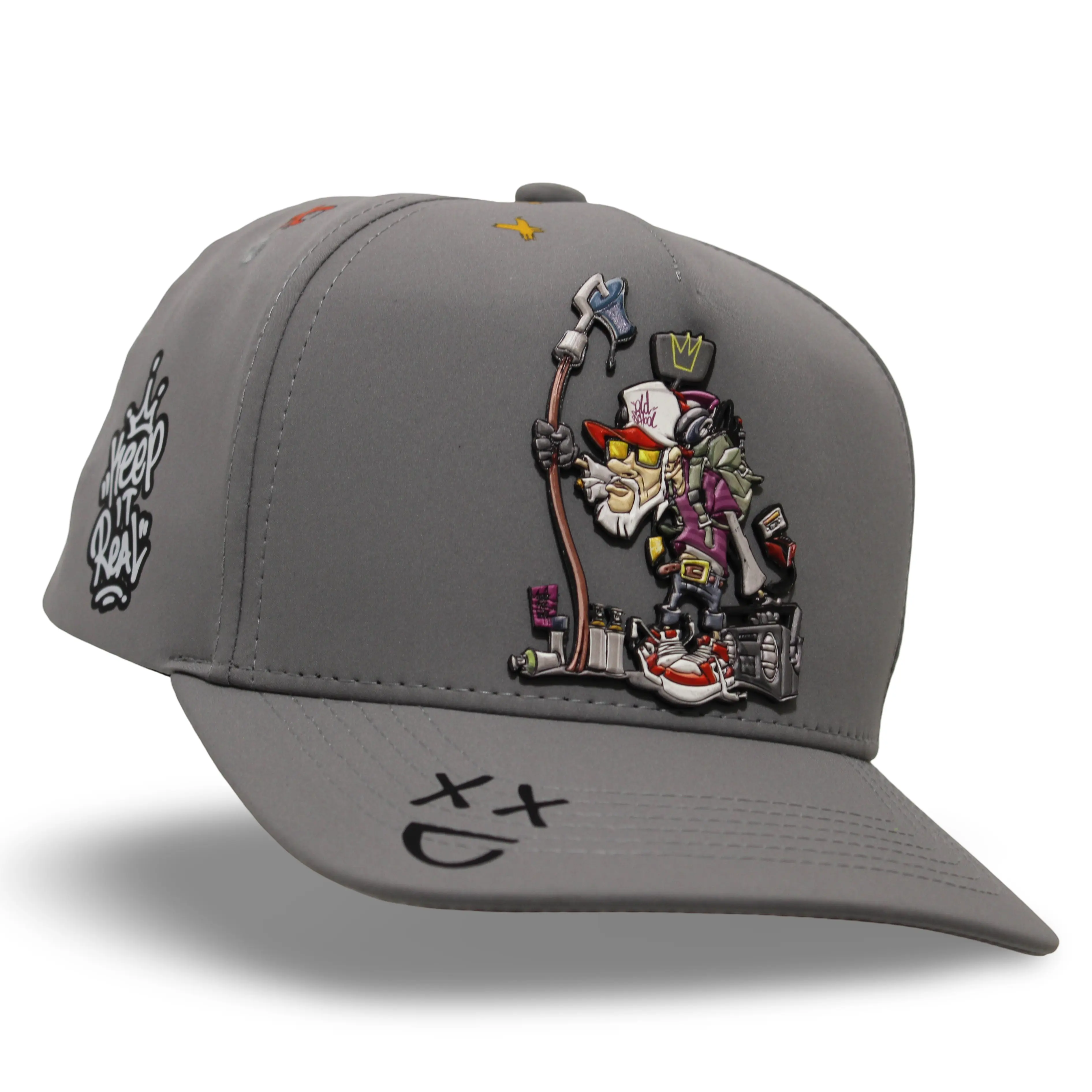 The Street Legend Graffiti Snapback Hat | 3D Rubber Patch | Mad Monkey Scty The Street Legend Graffiti Snapback Hat | 3D Rubber Patch | Mad Monkey Scty