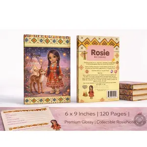 Rosie Notebooks Ayla Love Collection Journal 120 Blank Pages for Reflection & Goal Setting Earthy Aesthetic Collectible Design