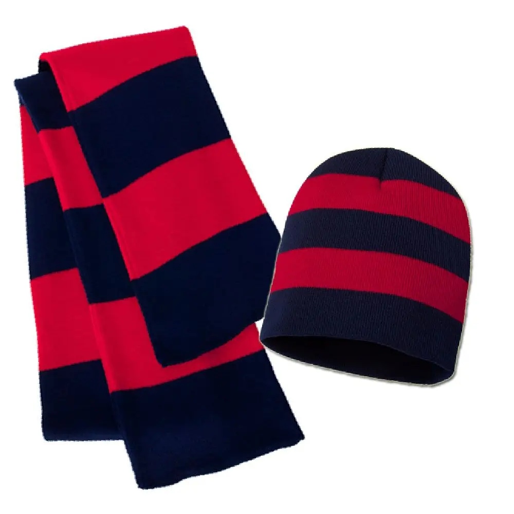 Navy / Red