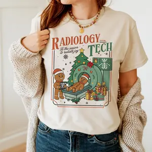 Christmas Rad Tech Shirt, Radiology Technologist Christmas Gift, Gingerbread X-ray Tech Sweatshirt, Radiology Holiday Sweater