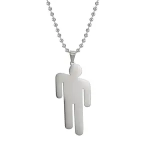 Street Style Rapper Necklace – Durable Stainless Steel, Men’s Daily Wear Rock Jewelry