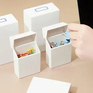 Drawer Type Storage Box, 2 Counts Household Clamshell Small Object Drawer Storage Box, Desktop Sorting Box, Small Storage Box for Home Office