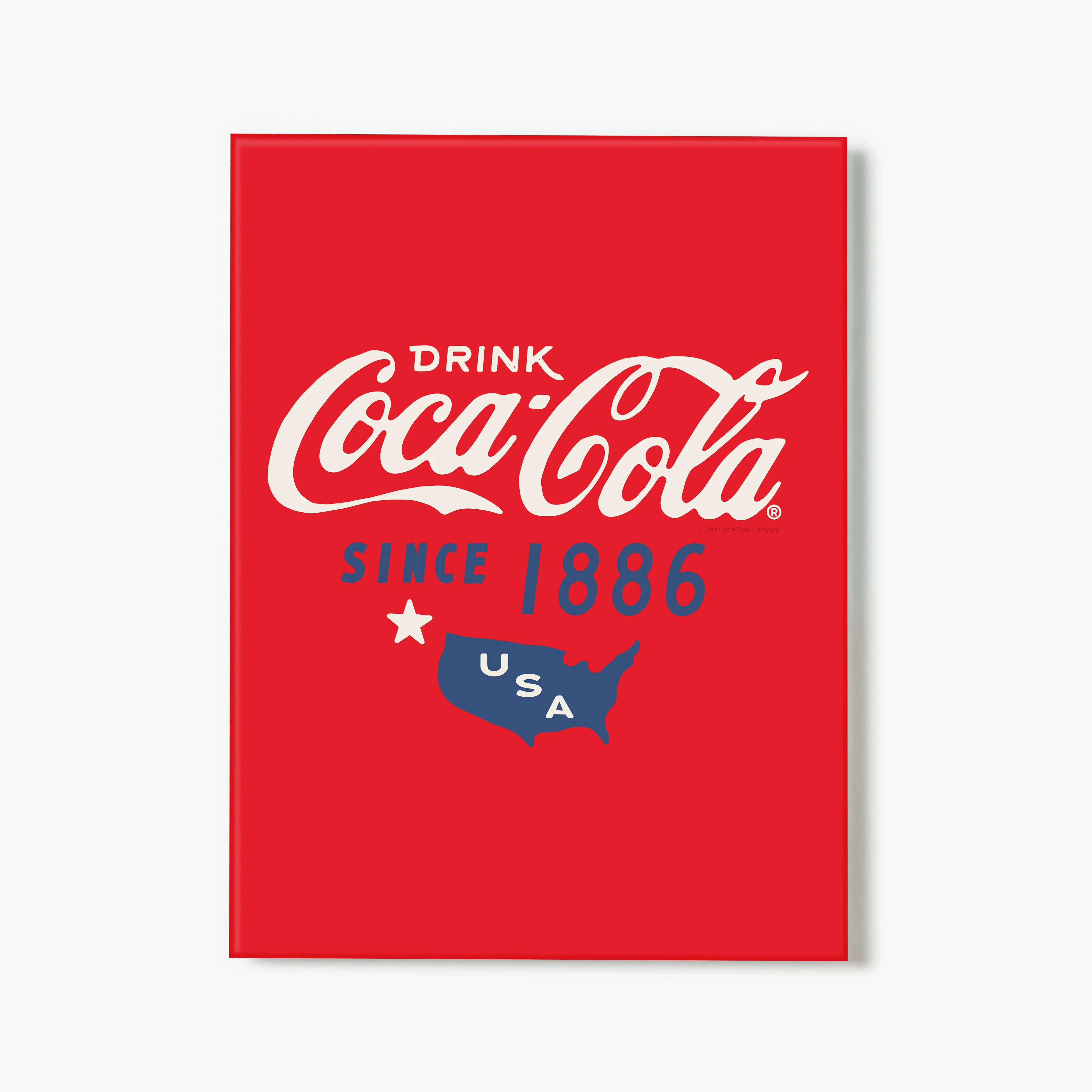 Coca-Cola 1886 Graphic Hanging Decor, Home Supplies for Room Accent