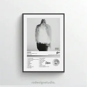 1pc Rapper Hip Hop Rock HONEST THE WIZRD Pop Rap Music Album Cover Future Poster Aesthetic Canvas Print Wall Art Living Room Decor Gift