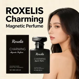 ROXELIS Charming Magnetic Cologne Perfume - Classic Cologne Scent, Long-Lasting, Fine Mist, Unisex Charismatic Fragrance, Elegant Alluring Fragrance