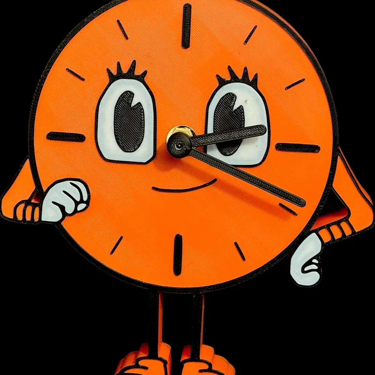 Timely Charm - Miss Minutes inspired Functional Clock