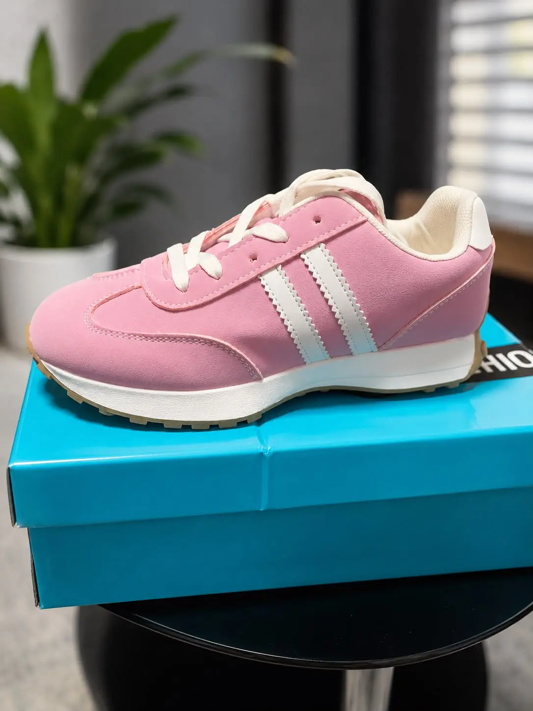 Women's light pink casual runming sneakers