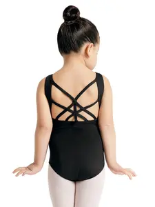 Studio Collection Strappy Back Tank Leotard - Girls