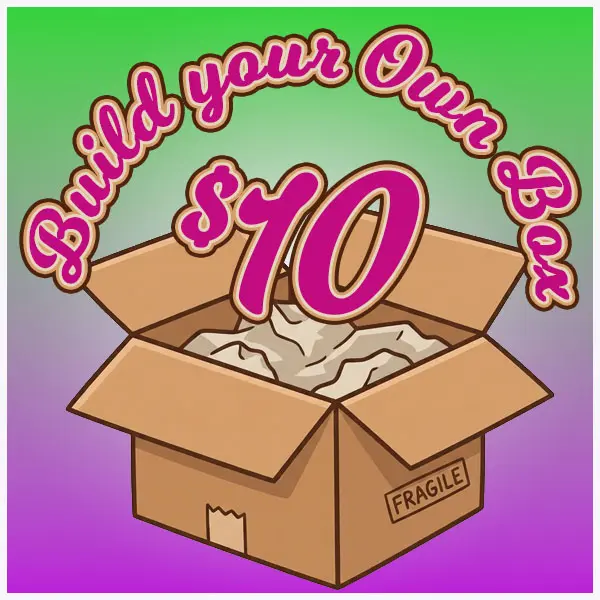 $10 Customizable Toy or Figure Build-Your-Own Box, Novelty Item for Toys& Hobbies Enthusiasts