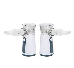 2Pcs Portable Handheld Mist Sprayer with Built-in Lithium Battery, USB Rechargeable Personal Hydration Device for Home & Travel