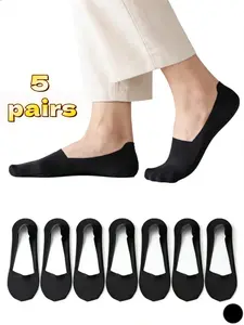 Women's Invisible Boat Socks, Lightweight Ice Silk, Anti-Slip Heel Grip, Breathable Low-Cut High-Heeled Shoes, Multiple Colors Available, Womenswear, Lady, Basic