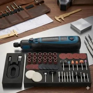 Professional Mini Electric Engraver Pen, High-Speed Usb rechargeable Tool Kit for Jewelry Polishing, Metal Diy, and Gemstone Carving. Portable Handheld Engraving Machine for Home Repairs and Fine Detailing. Durable All-in-One Metalworking Set.