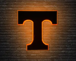 Tennessee Volunteers Wood LED Sign | Handcrafted, Officially Licensed, Made in USA