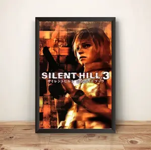 Silence Hill 3 Japanese V2 Premium Poster (Vectorized Design)
