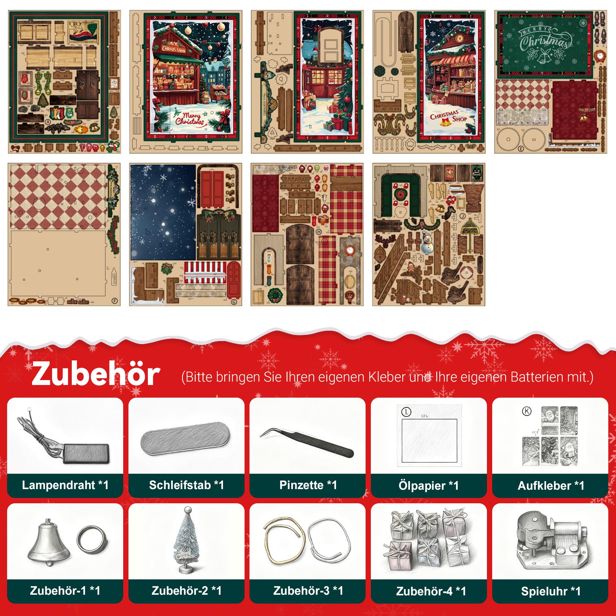 Kitchen supplies for holiday decoration, used for dining tables and tabletops