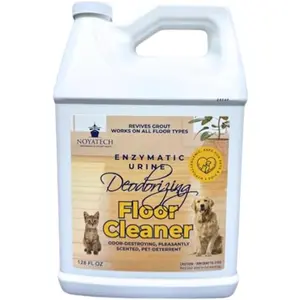 Pet Floor Cleaner – Enzyme-Powered Degreaser for Urine, Odor & Grime Safe for Tile, Vinyl, Grout & Hardwood Residue-Free & Pet Safe