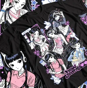 Anime Graphic T-Shirt, KPOP Tee, Unisex Heavy Cotton Shirt, NewJeans Design, All, Vintage Fashion, Classic Styles for Everyone