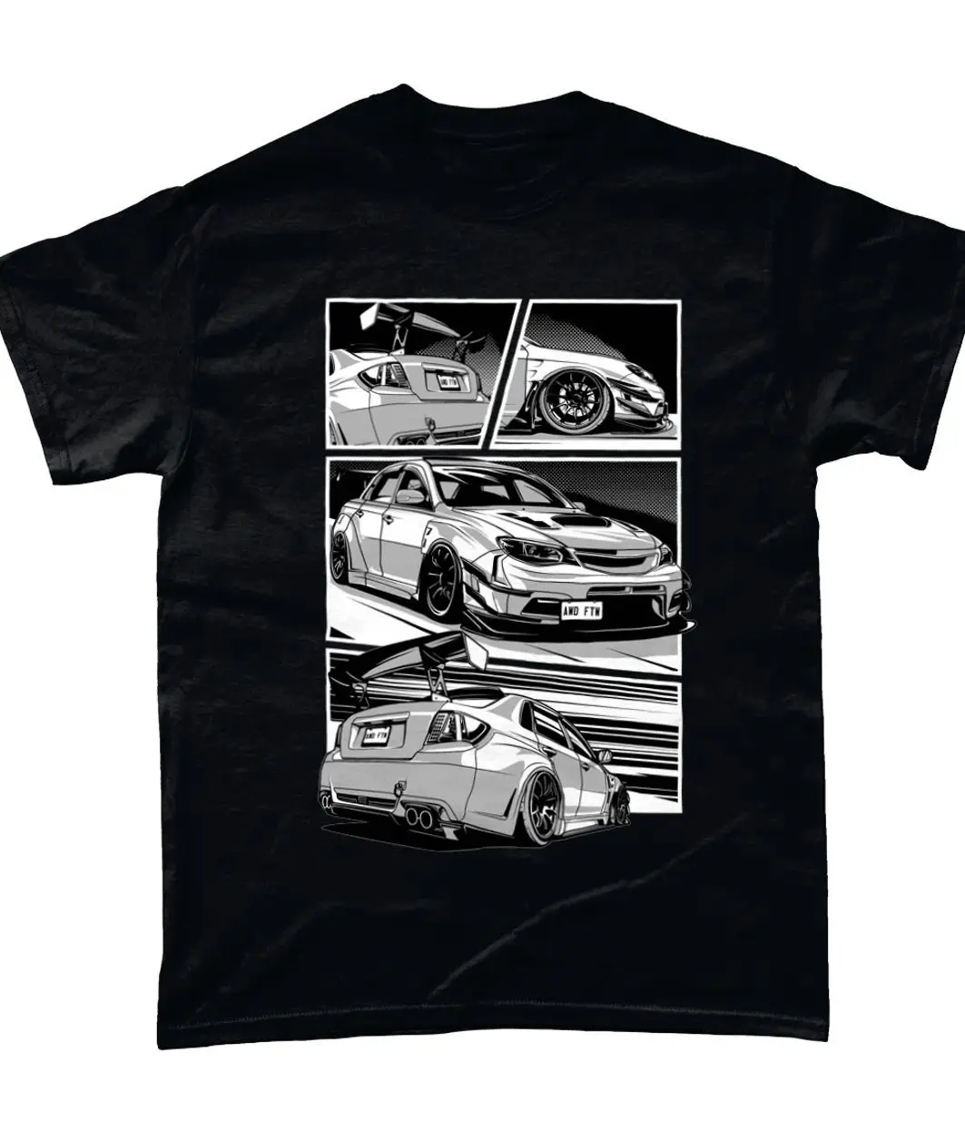 Vintage Classic Subaru WRX Impreza STI Unisex T-Shirt Sweatshirt Hoodie, JDM Car Enthusiast and Fans Gift