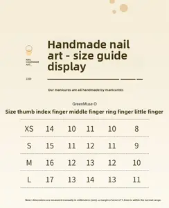 Live Stream Exclusive Link(Confirm Before Ordering)-Handmade Reusable Press-On Nails - Glossy Finish Nail Setfor Daily Wear and Special Occasion Styling
