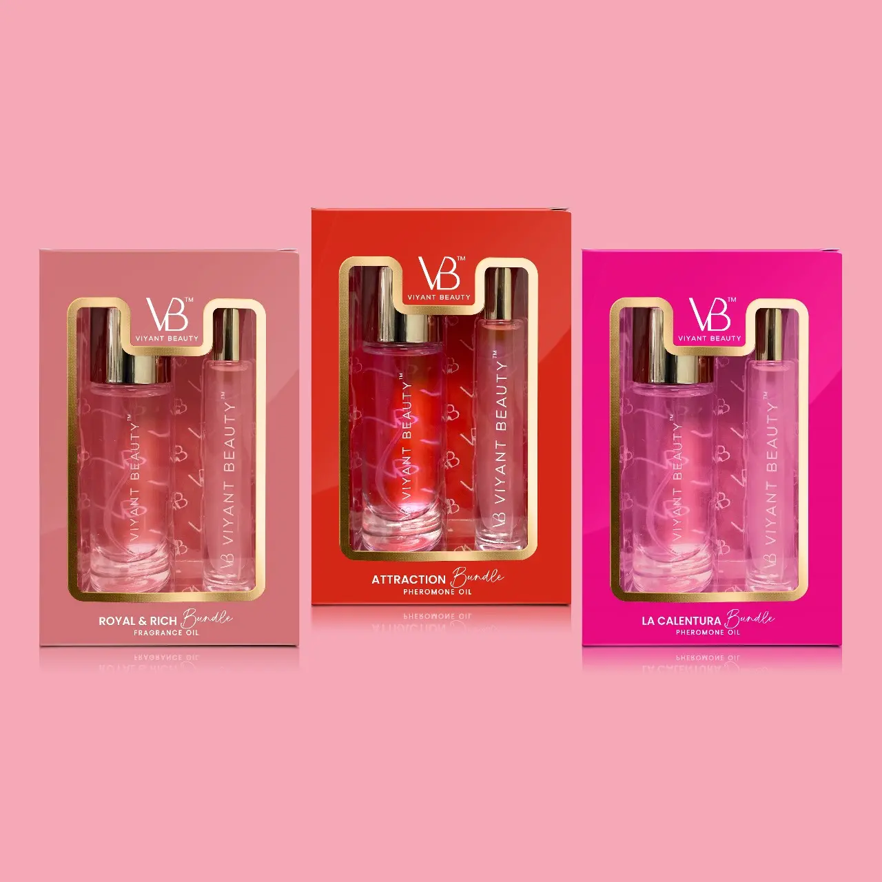 Bundle roll on oil and body mist
