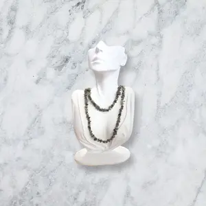 Labradorite Chip Bead Necklace
