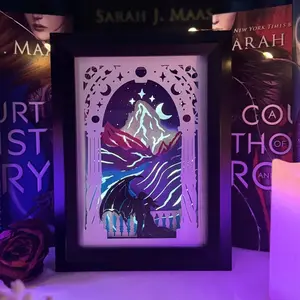 City of Starlight LEGACY Edition | Light Box Book Nook by FaebleBound | Bookish Inspired Bookshelf Decor