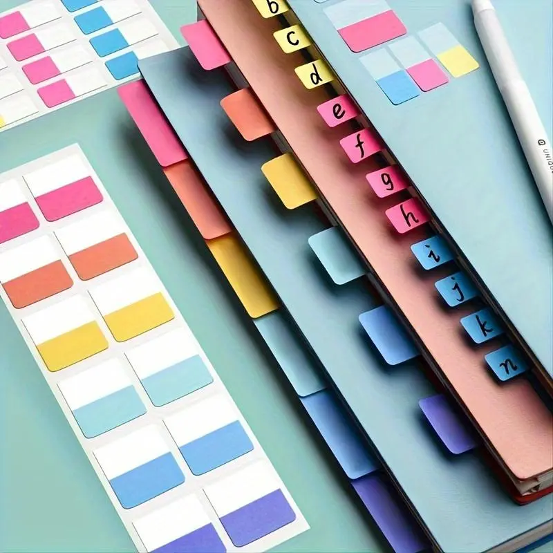 120 Sheets Of Paper Label Index Stickers - Get Organized With 10pcs ...