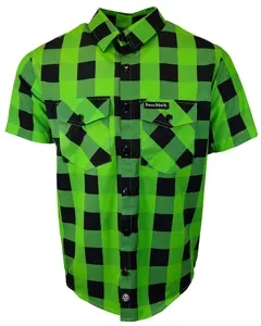 "Incredible H" Light-Weight 4-Way Stretch Button Up Shirt Breathable