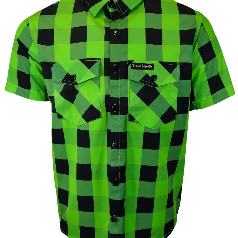 "Incredible H" Light-Weight 4-Way Stretch Button Up Shirt Breathable