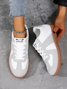 Women's Trendy Soft Sole Comfortable Casual Trainer Shoes, Ideal for Daily Wear & Stylish, Perfect Gift for Her