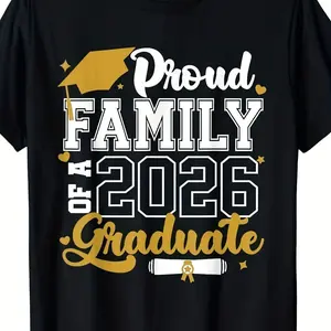 Proud Family of A 2026 Graduate Senior 2026 Class T-Shirt