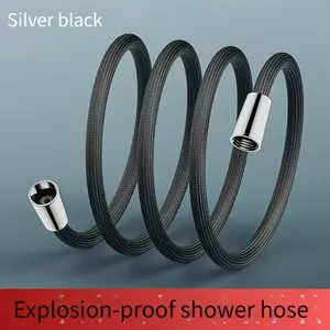 Heavy-Duty Shower Hose with High Quality design - Anti-kink, Leakproof Bathroom Hose, shower, Car Wash, Plumbing Pipe Connector, Shower Accessories, Bathtub Accessory, Durable Construction