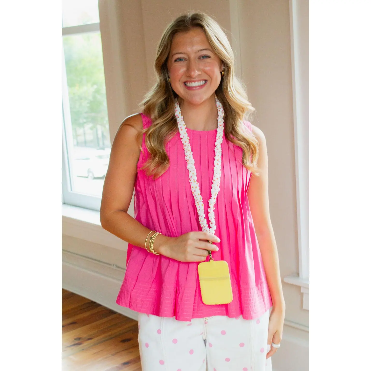 Katie Lynn Floral Lanyard
