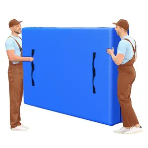 Reusable Heavy-Duty Waterproof Mattress Bag with Handles, Strong Zipper Seal, Full Size Multipurpose Storage Bag for Moving & Travel Protection