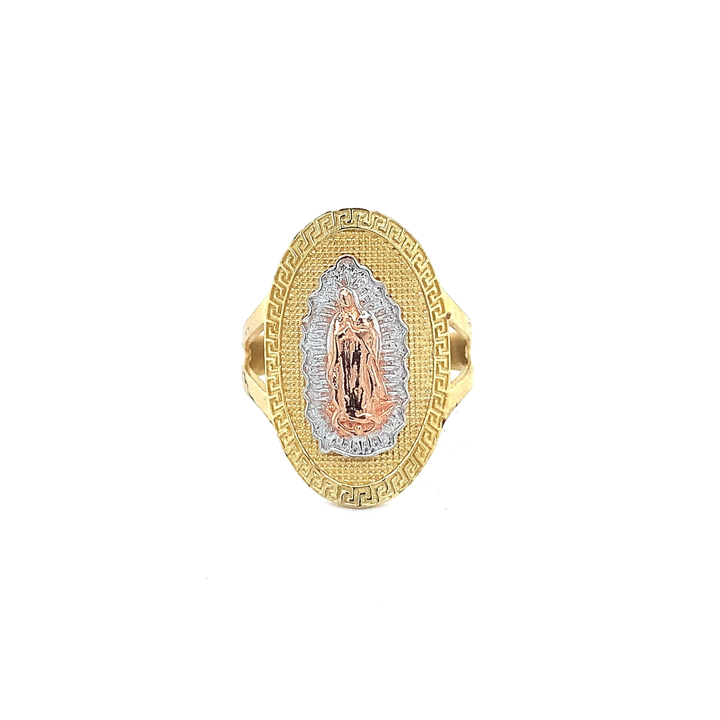 14K Gold Guadalupe Oval Ring