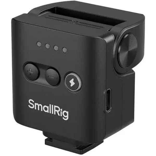 SmallRig 5883 RS-R22 Mini Speedlite Flash - Camera Photography Electronics Accessory with Universal Single-Contact Hot Shoe, Adjustable Angle, Compact Shape, Hot Shoe Mount, 0.1 to 4 Second Recycling Time, 400Mah